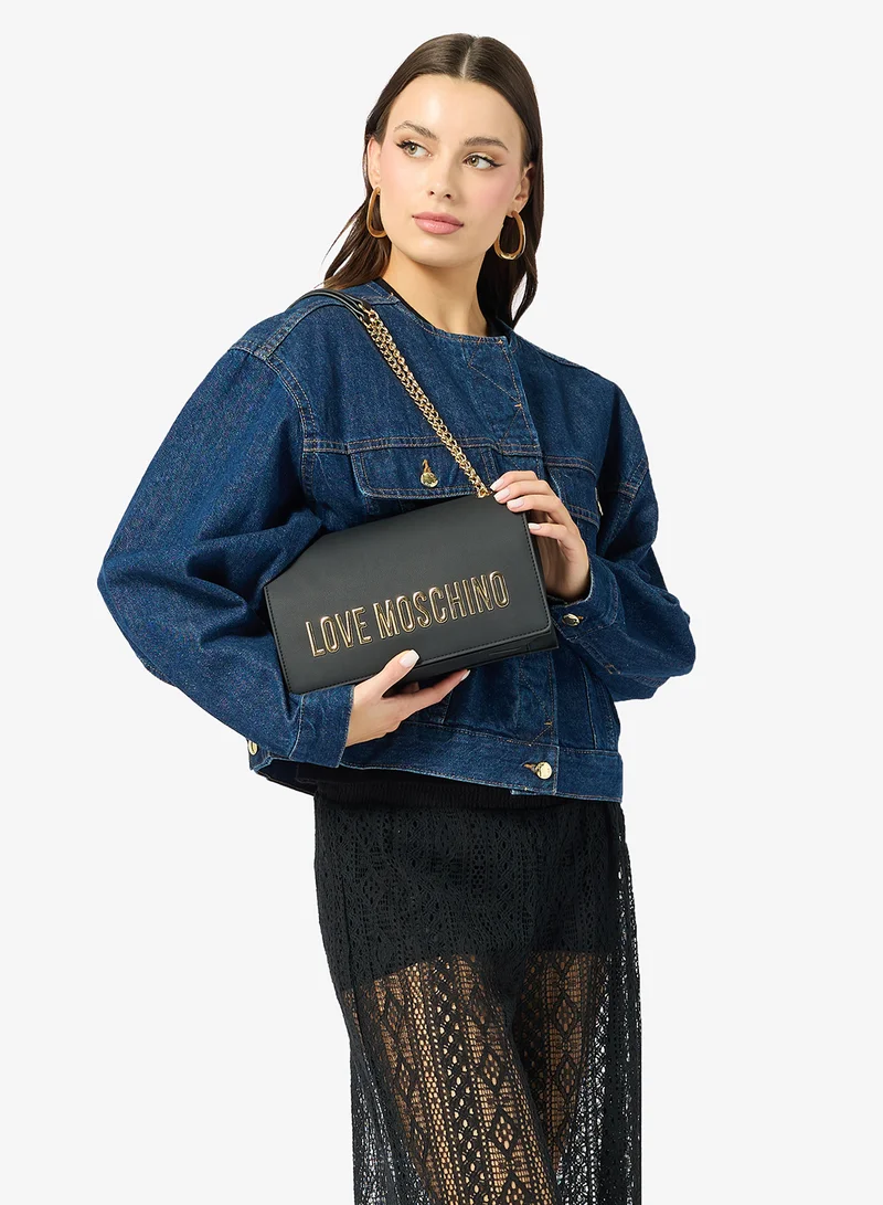 Love Moschino  Bold Love GRS PU Crossbody Bag for Women | Best Price UAE